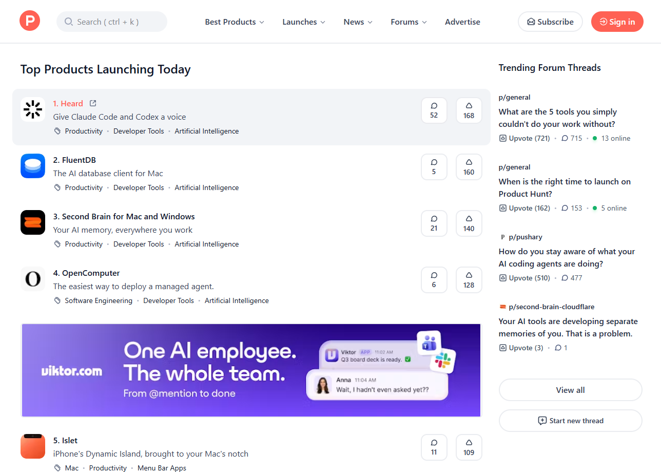 Product Hunt