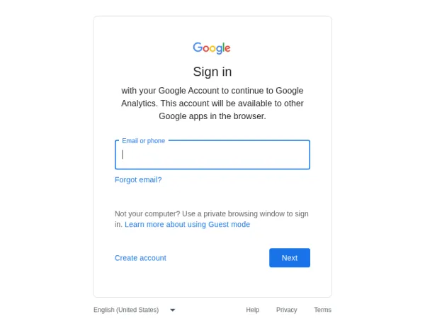 Google Analytics