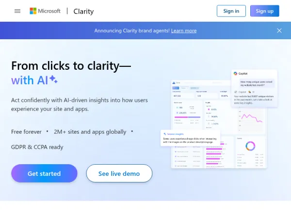 Microsoft Clarity