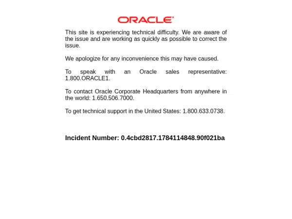 Oracle Cloud Infrastructure