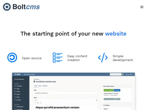 Bolt CMS