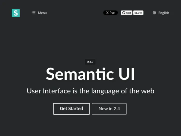Semantic UI