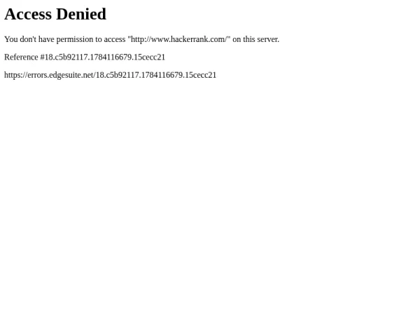 HackerRank