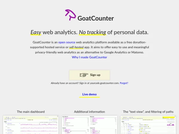 GoatCounter