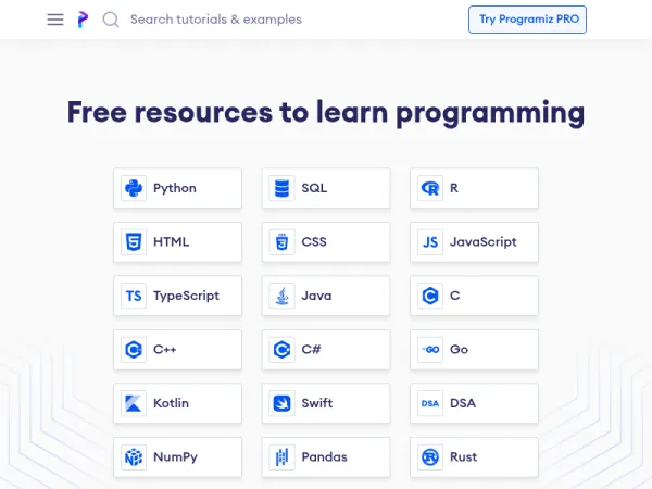 Programiz