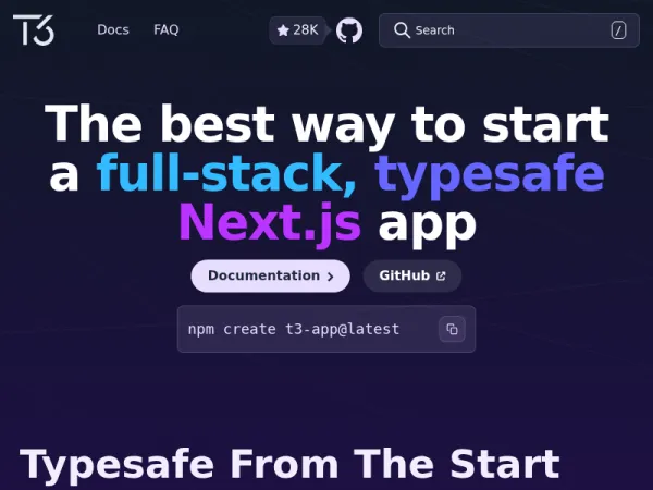 Create T3 App