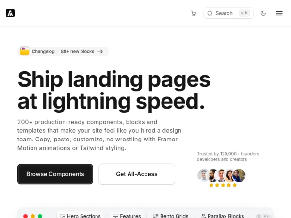 Aceternity UI — Beautiful Tailwind CSS and Framer Motion Components