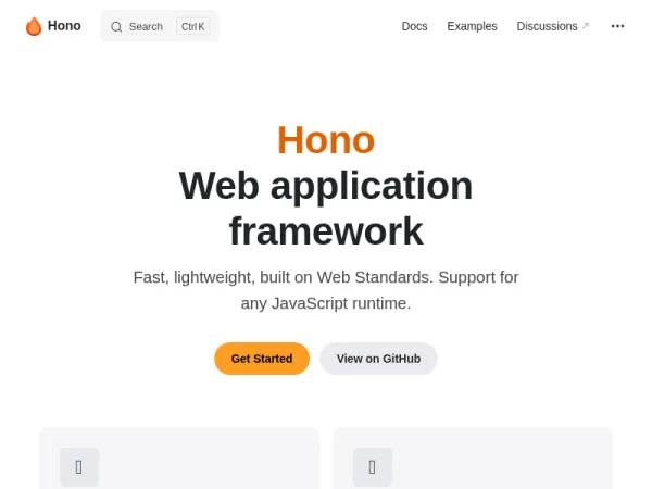 Hono - Web框架