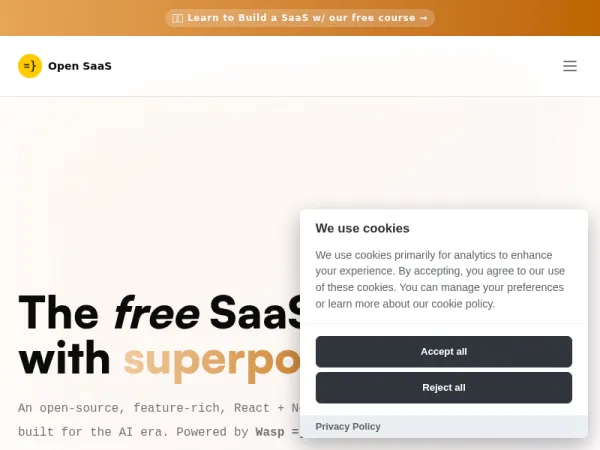 Open SaaS