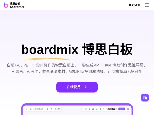 boardmix博思白板，团队提效魔法棒