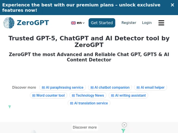 AI Detector - Trusted AI Checker for ChatGPT, GPT5 & Gemini
