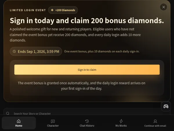 Interactive Story Game, Character Chat, and Story Creator