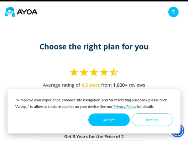 Pricing plans for individual users and teams