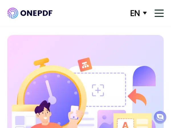 ONEPDF - Online PDF Tool for All PDF Needs